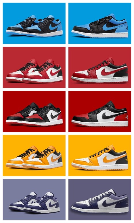 Nike jordan 1 low cut hotsell